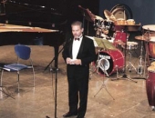 TeatreFortuny, Reus.  Presentación del Homenaje a Joan Guinjoan, 1998.