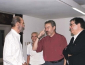 Harold Gramatges, Xiomara Suárez, Cecilio Tieles, Joan Tortajada. 1998.