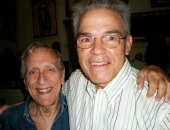 Enrique Pineda Barnet y Cecilio Tieles Ferrer en La Habana. 24 de febrero de 2009.