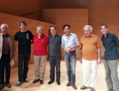 Pierre Réach, Karst De Jong, Cecilio Tieles, Juan Lago, Eduardus Halim, Luiz de Moura, Patrick Zygmanowski. 15 de setiembre de 2013.